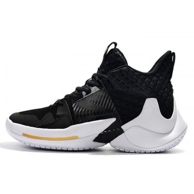 Nike Erkek Jordan Why Not Zer0.2 Siyah Basketbol Ayakkabısı Türkiye - YB14L6XX